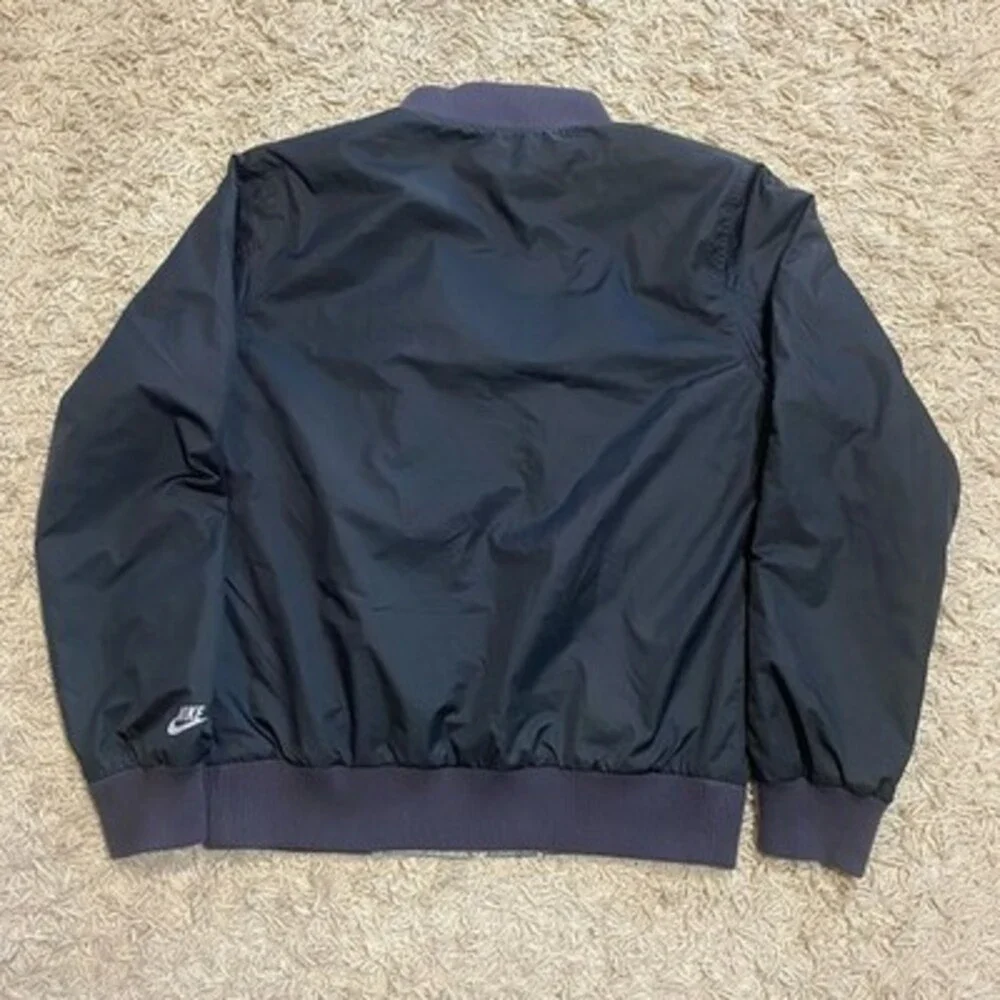 Nike Therma-FIT Reversible Bomber Jacket Men M Black Winter Insulated DM6811-259
